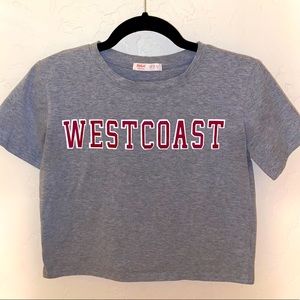 Westcoast Logo Crop Top